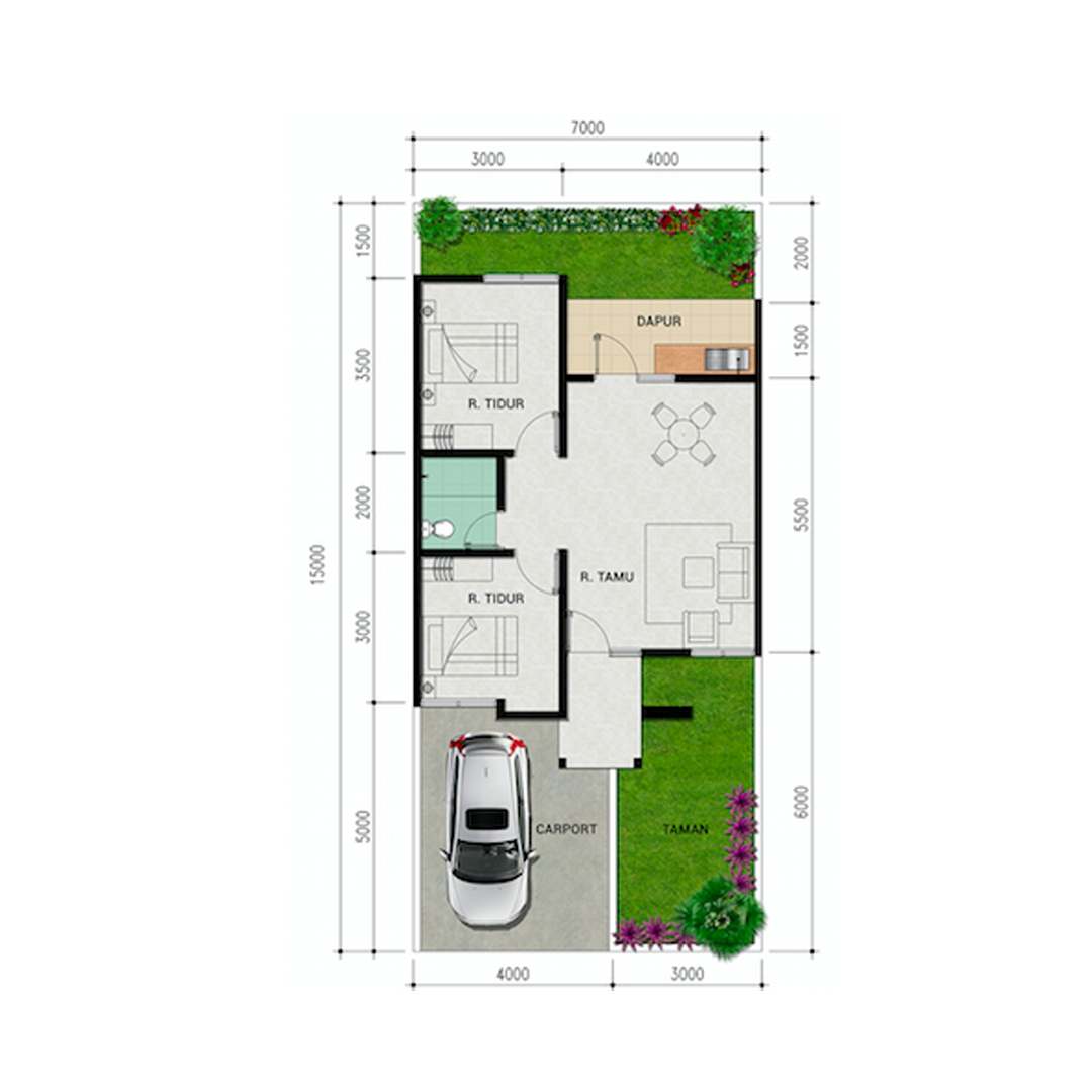 Layout Kalimantan A/B